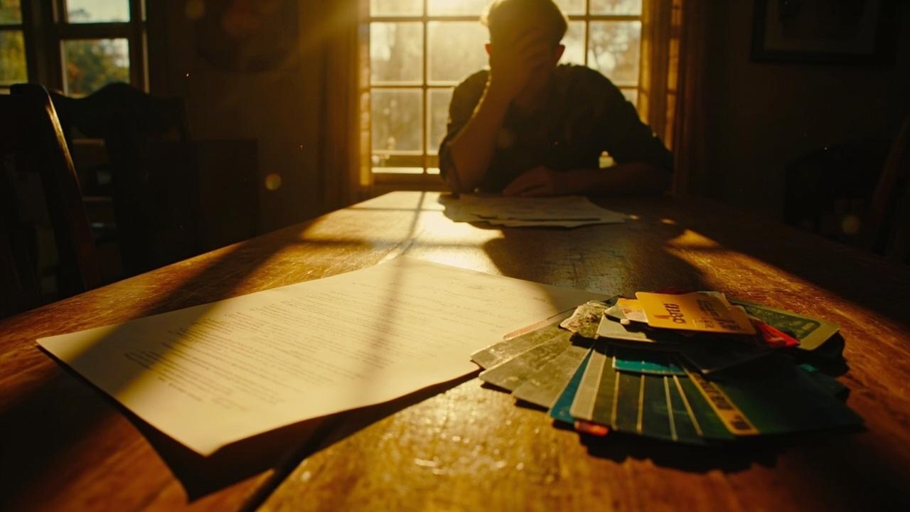 Personal loan vs credit card debt comparison illustration