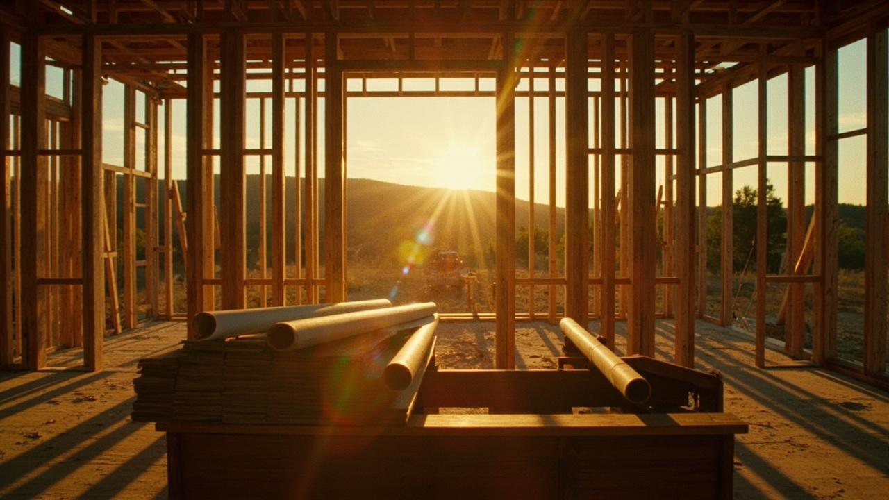 Construction loan process illustration