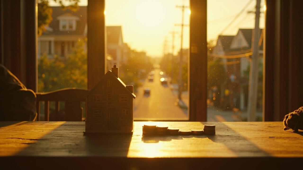 Real estate crowdfunding platform dashboard illustration